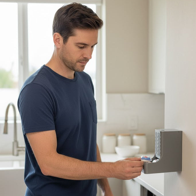 Spülmaschinentab Spender